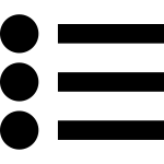 Bullet List SVG Icon
